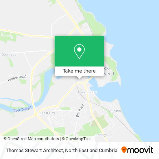 Thomas Stewart Architect map