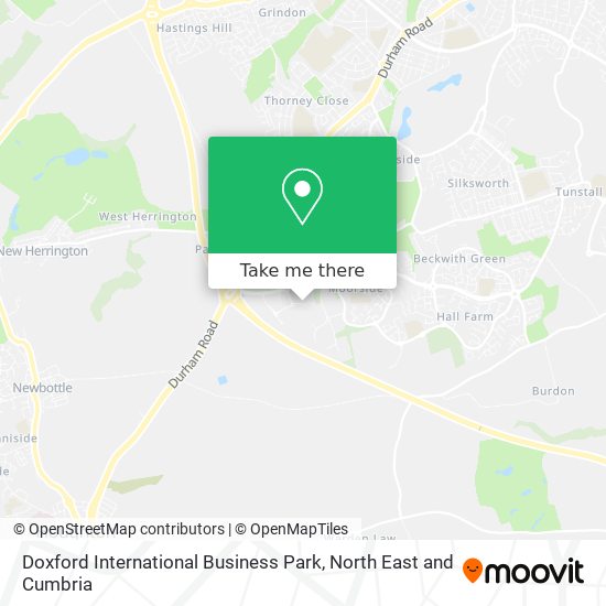 Doxford International Business Park map