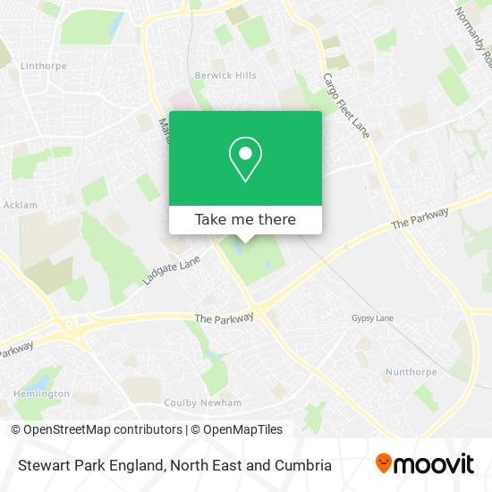 Stewart Park England map