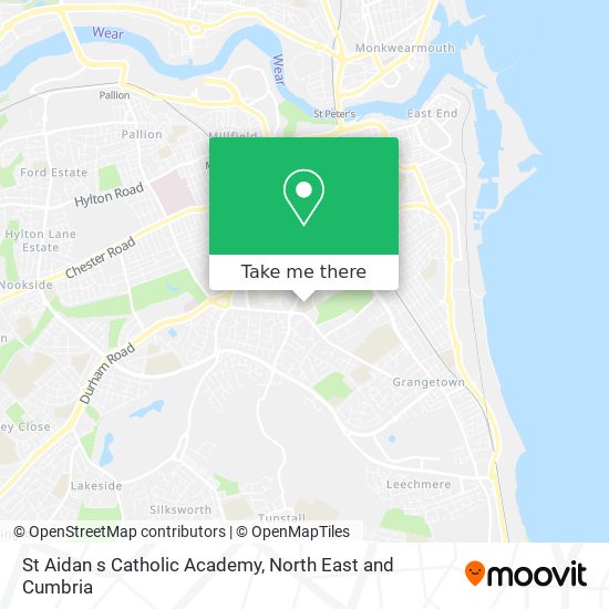 St Aidan s Catholic Academy map