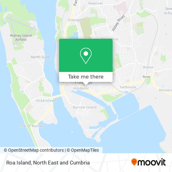 Roa Island map