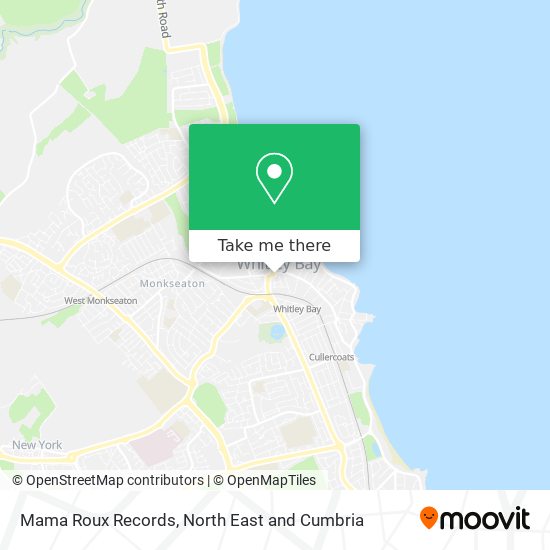 Mama Roux Records map