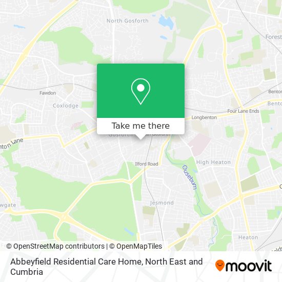 Abbeyfield Residential Care Home map