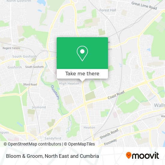Bloom & Groom map
