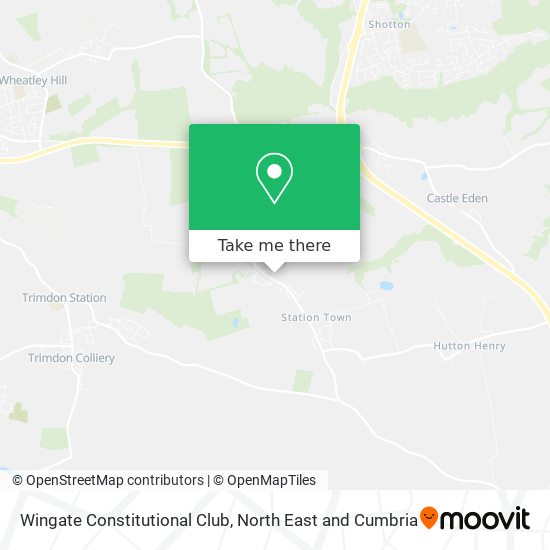 Wingate Constitutional Club map