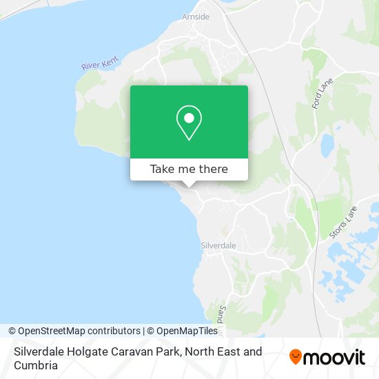 Silverdale Holgate Caravan Park map