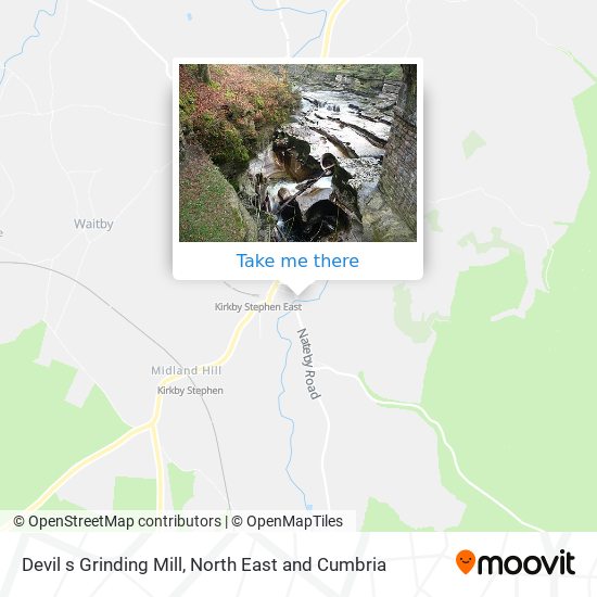 Devil s Grinding Mill map