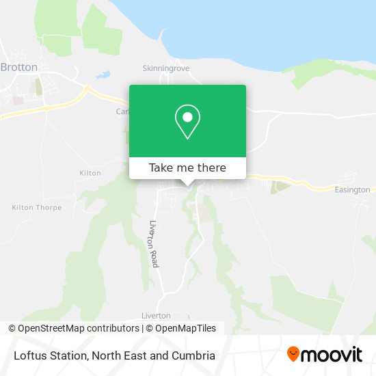 Loftus Station map