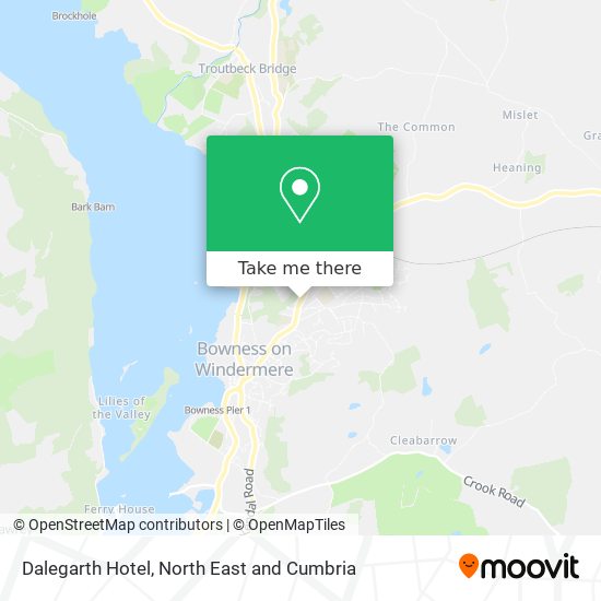 Dalegarth Hotel map