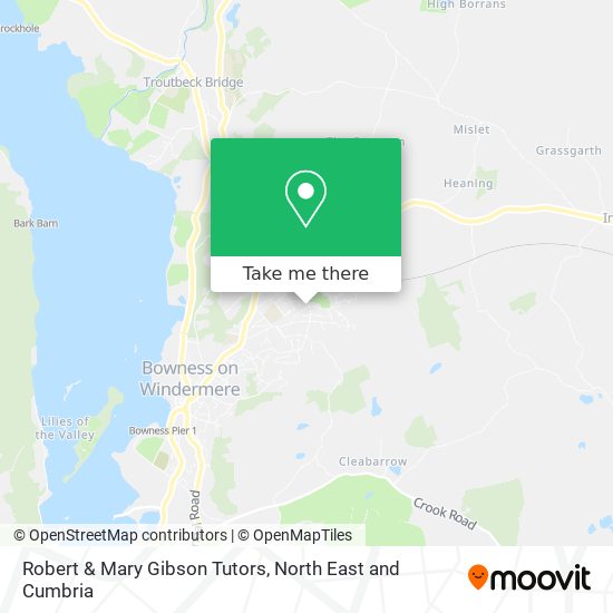 Robert & Mary Gibson Tutors map