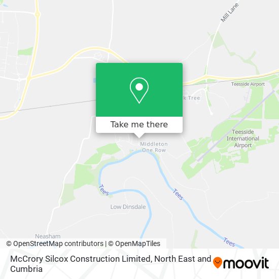 McCrory Silcox Construction Limited map