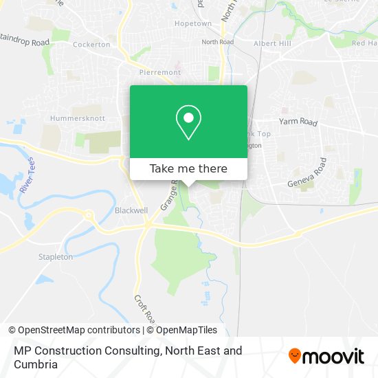 MP Construction Consulting map