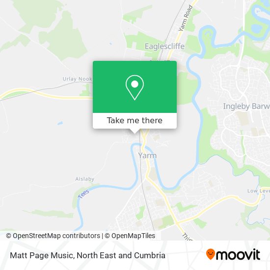 Matt Page Music map