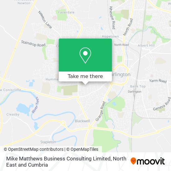 Mike Matthews Business Consulting Limited map