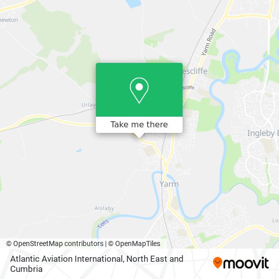 Atlantic Aviation International map
