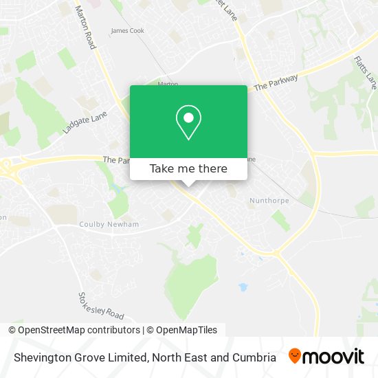 Shevington Grove Limited map