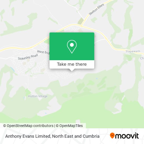 Anthony Evans Limited map