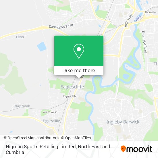 Higman Sports Retailing Limited map