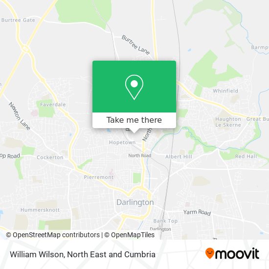 William Wilson map