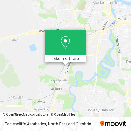 Eaglescliffe Aesthetics map