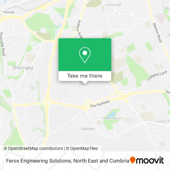Ferox Engineering Solutions map