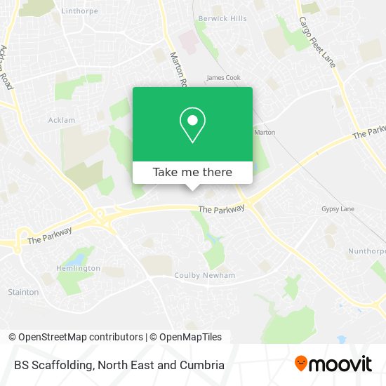 BS Scaffolding map