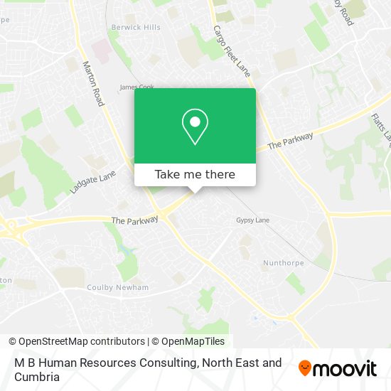 M B Human Resources Consulting map