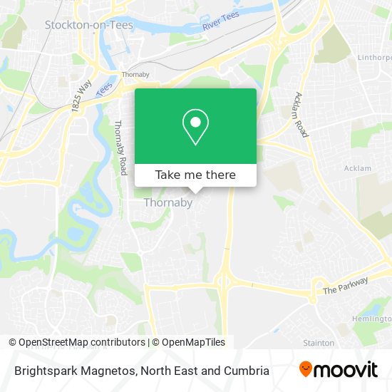 Brightspark Magnetos map