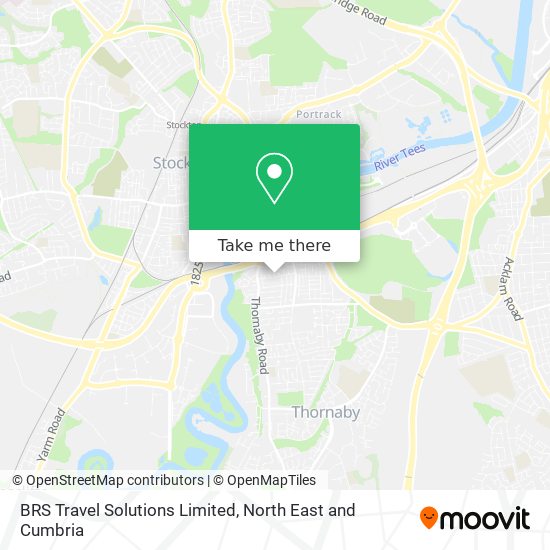 BRS Travel Solutions Limited map