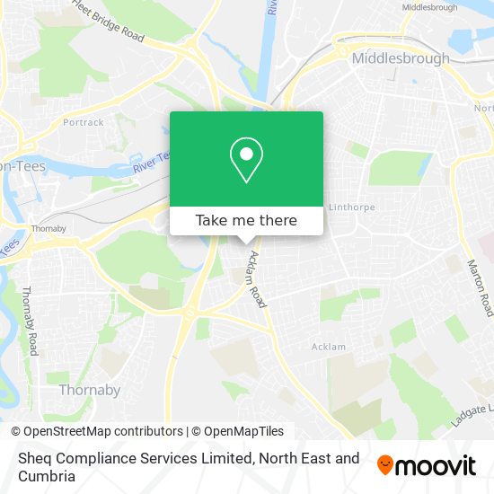 Sheq Compliance Services Limited map