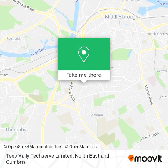 Tees Vally Techserve Limited map