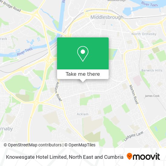 Knowesgate Hotel Limited map