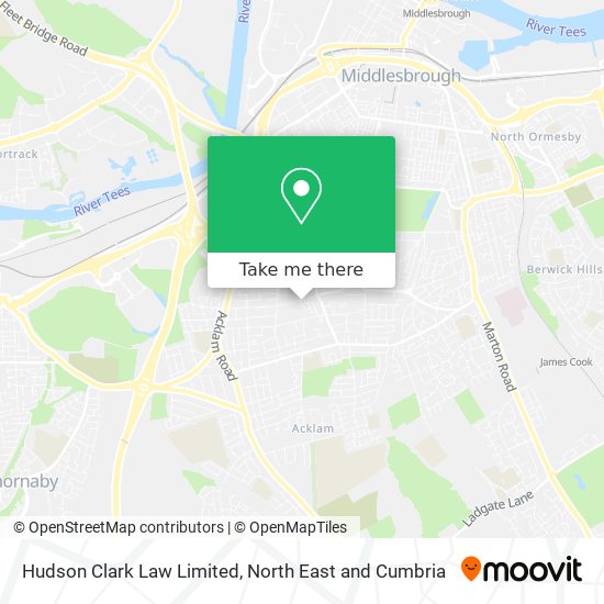 Hudson Clark Law Limited map