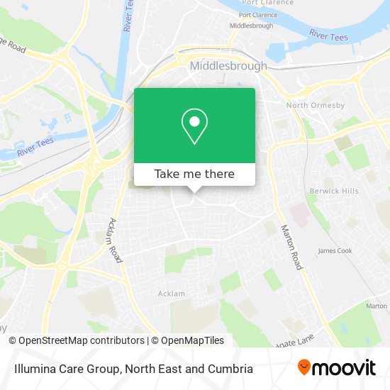 Illumina Care Group map