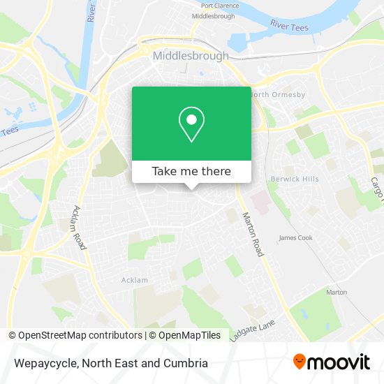 Wepaycycle map