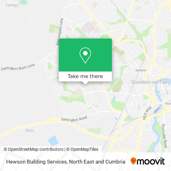Hewson Building Services map