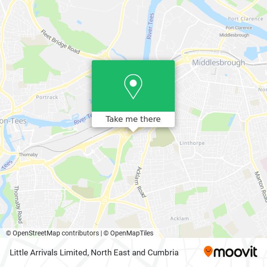 Little Arrivals Limited map