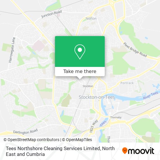 Tees Northshore Cleaning Services Limited map