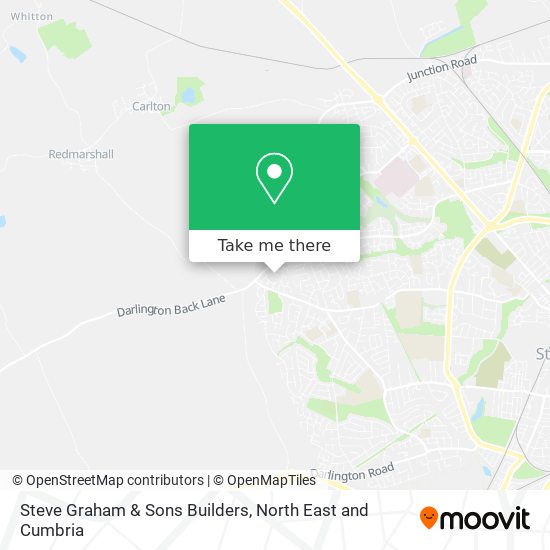Steve Graham & Sons Builders map