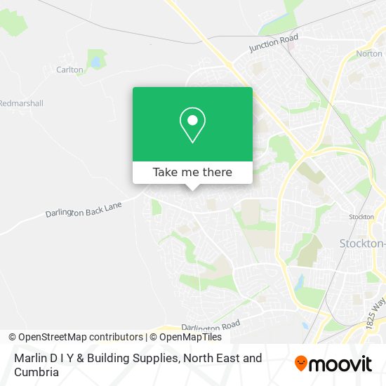 Marlin D I Y & Building Supplies map
