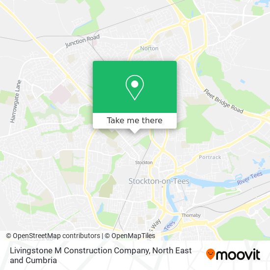 Livingstone M Construction Company map