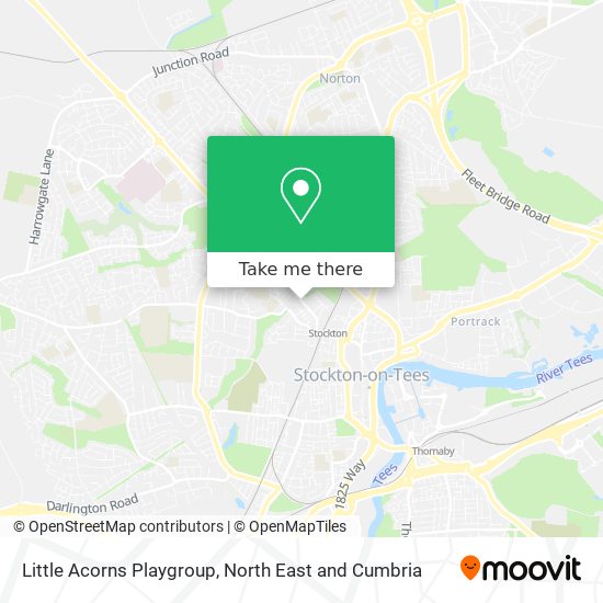 Little Acorns Playgroup map
