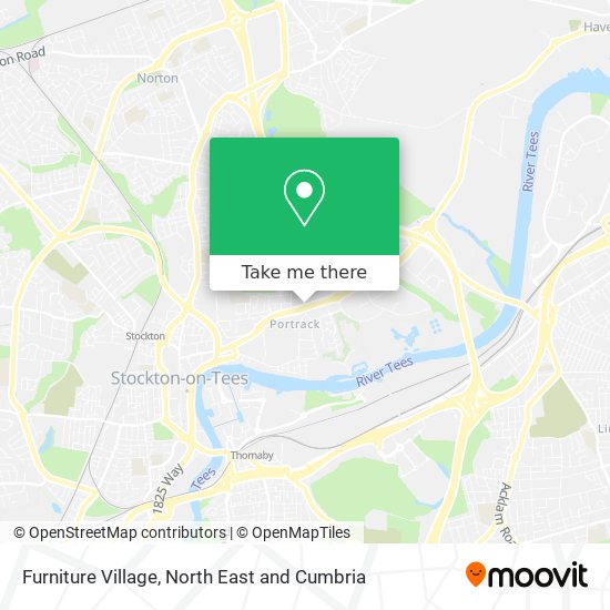 Furniture Village map