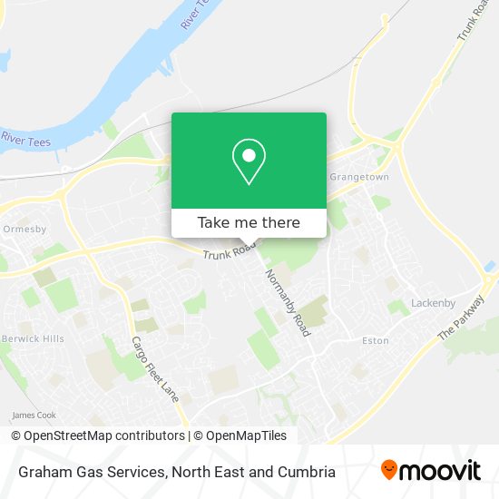 Graham Gas Services map