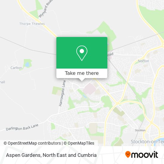 Aspen Gardens map