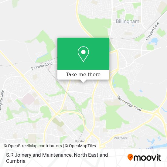 S.R.Joinery and Maintenance map