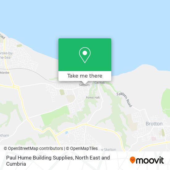 Paul Hume Building Supplies map