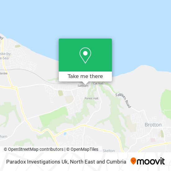 Paradox Investigations Uk map