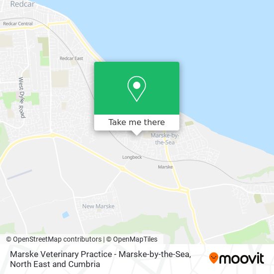 Marske Veterinary Practice - Marske-by-the-Sea map