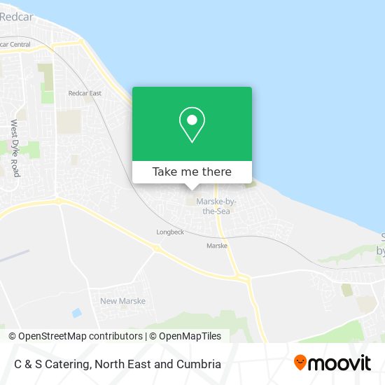 C & S Catering map
